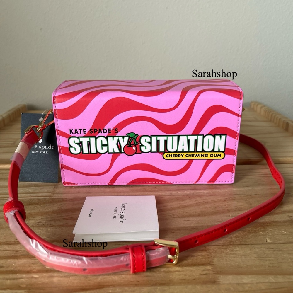 ♠️Kate Spade Bubble Gum 3D Crossbody